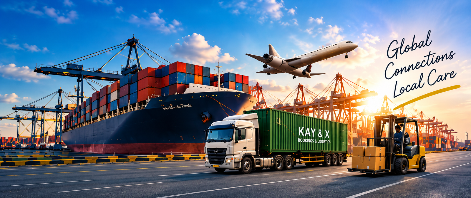 Kay & X global logistics shipping